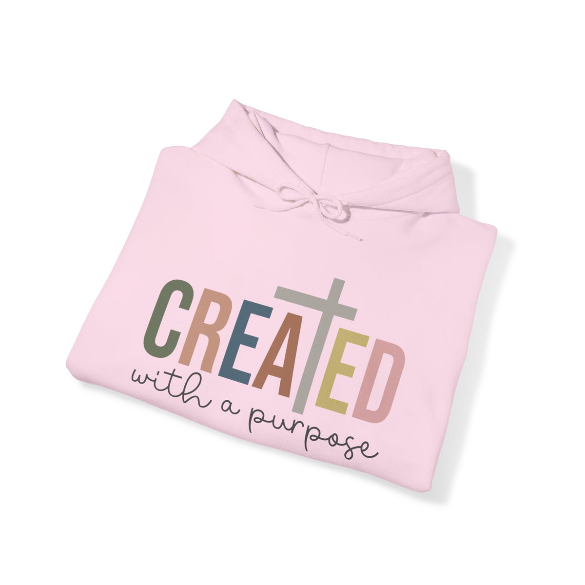 Created With A Purpose Unisex Hooded Sweatshirt