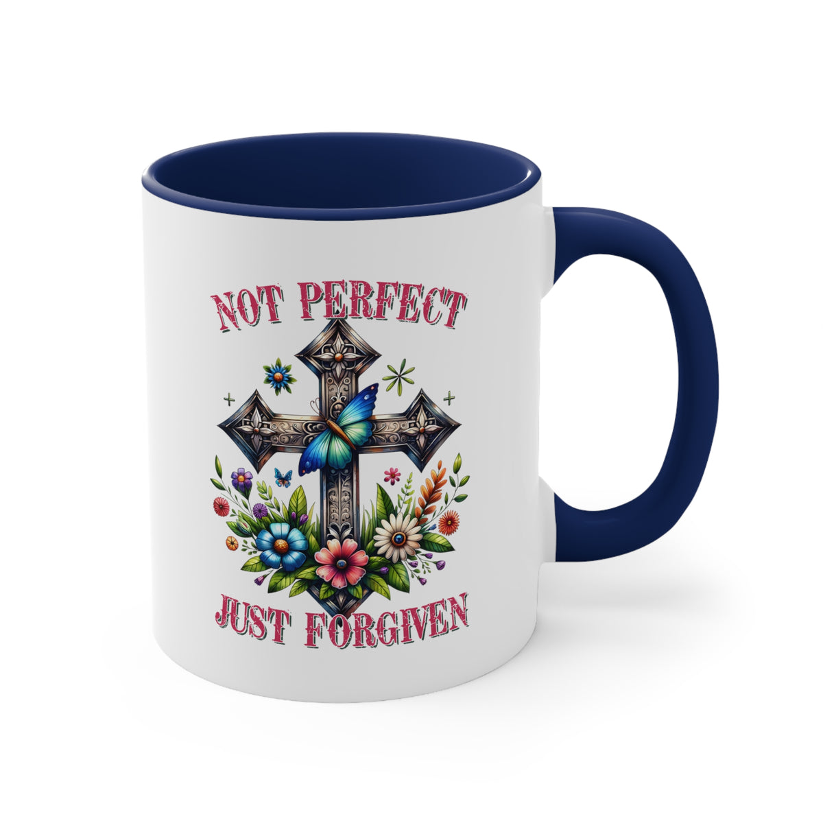 Just Forgiven Accent Coffee Mug, 11oz