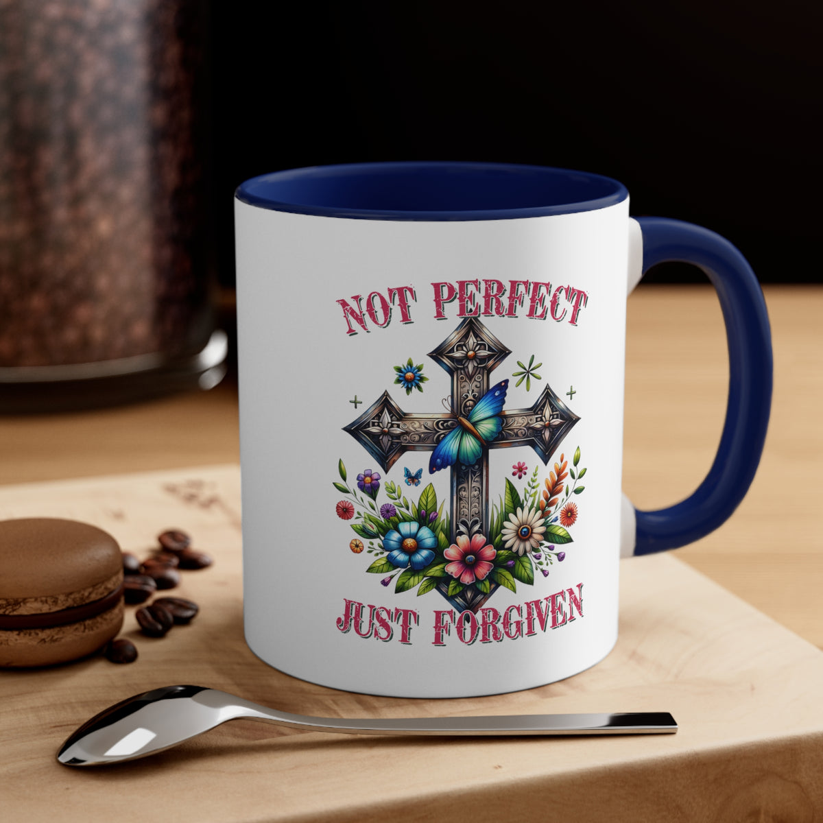 Just Forgiven Accent Coffee Mug, 11oz