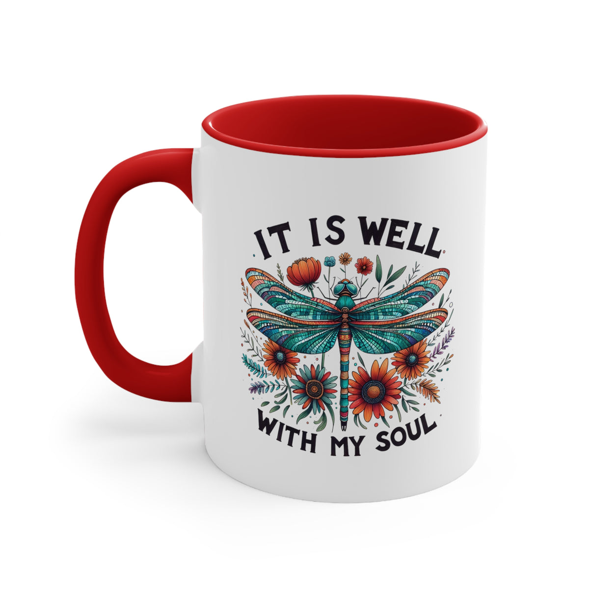 It Is Well Accent Coffee Mug, 11oz