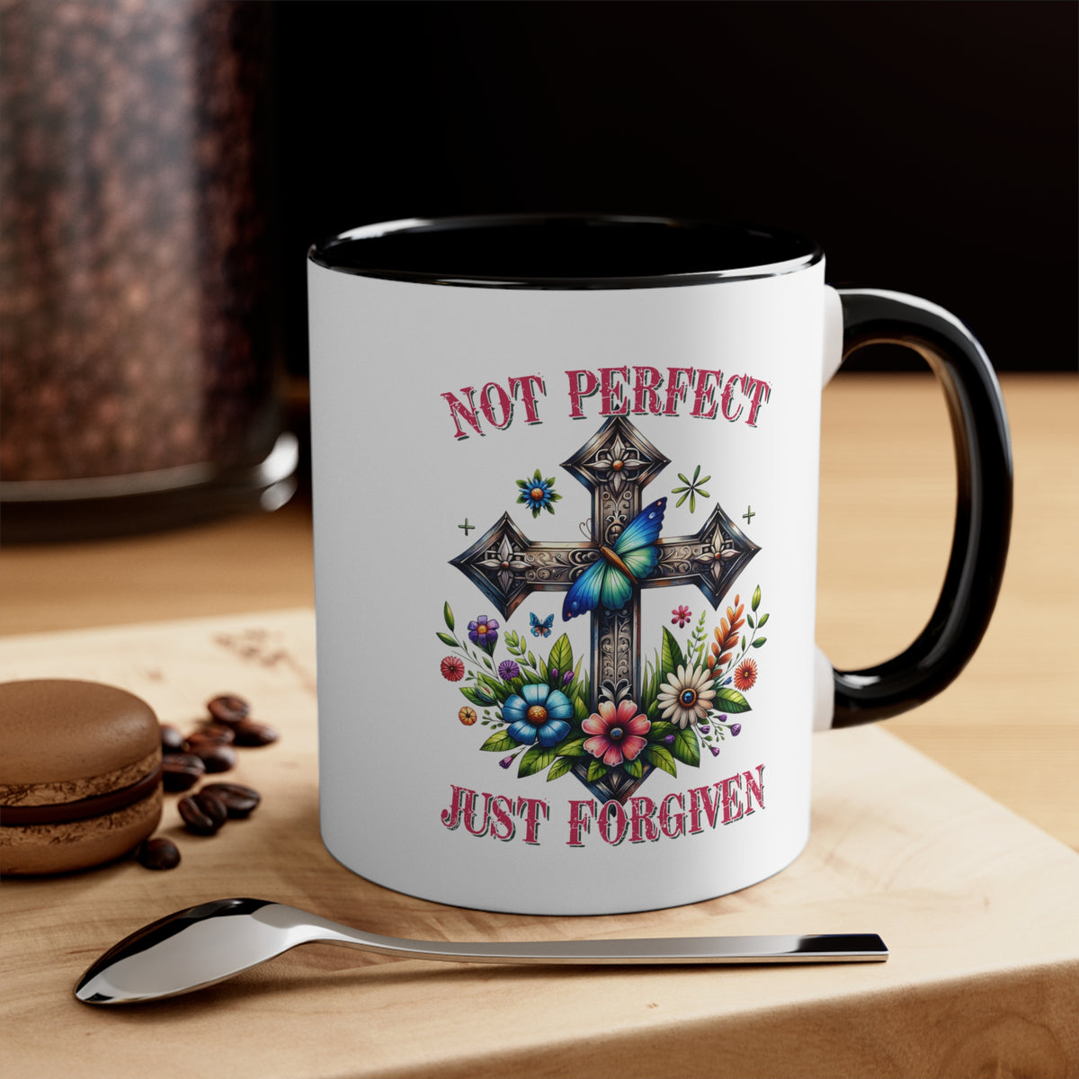 Just Forgiven Accent Coffee Mug, 11oz