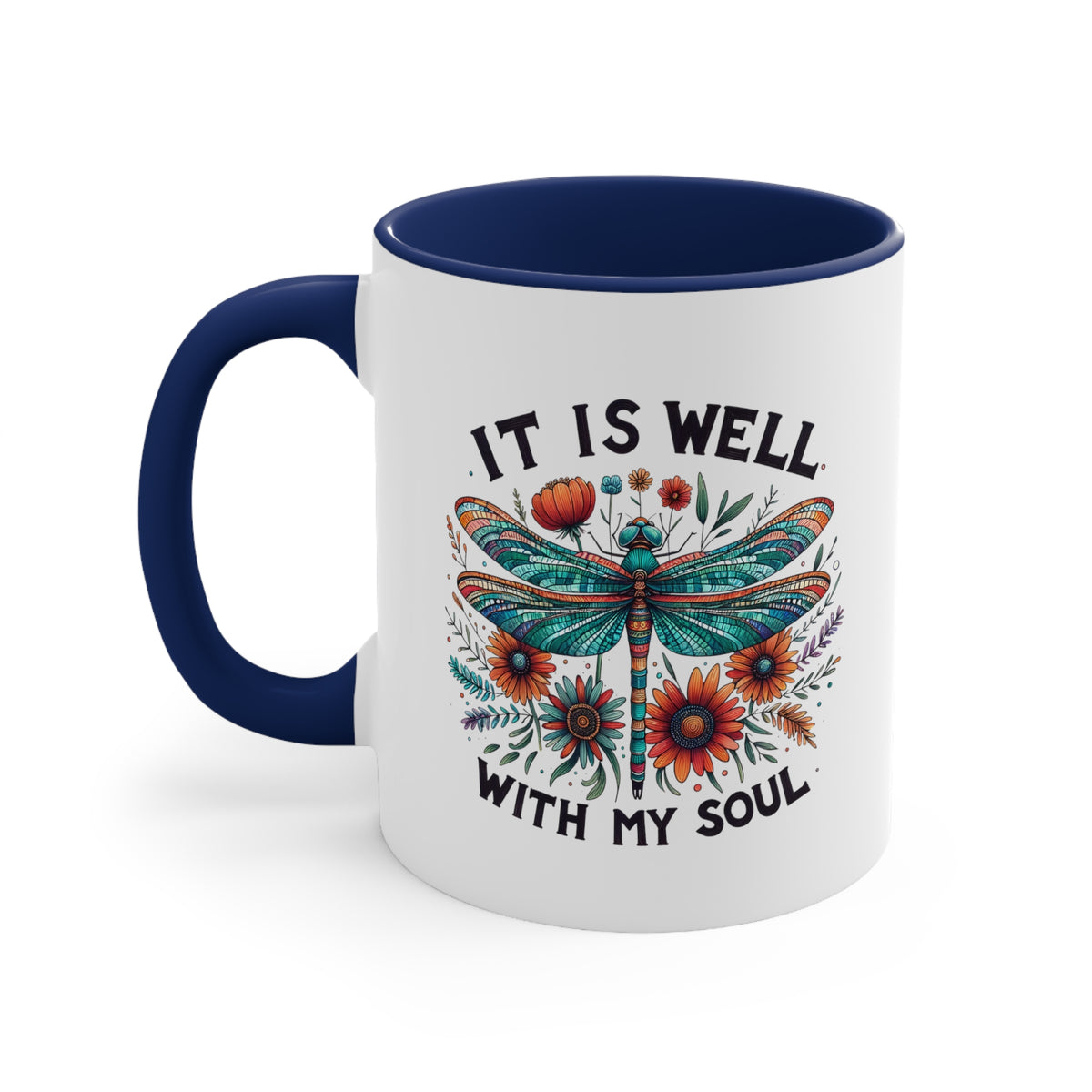 It Is Well Accent Coffee Mug, 11oz