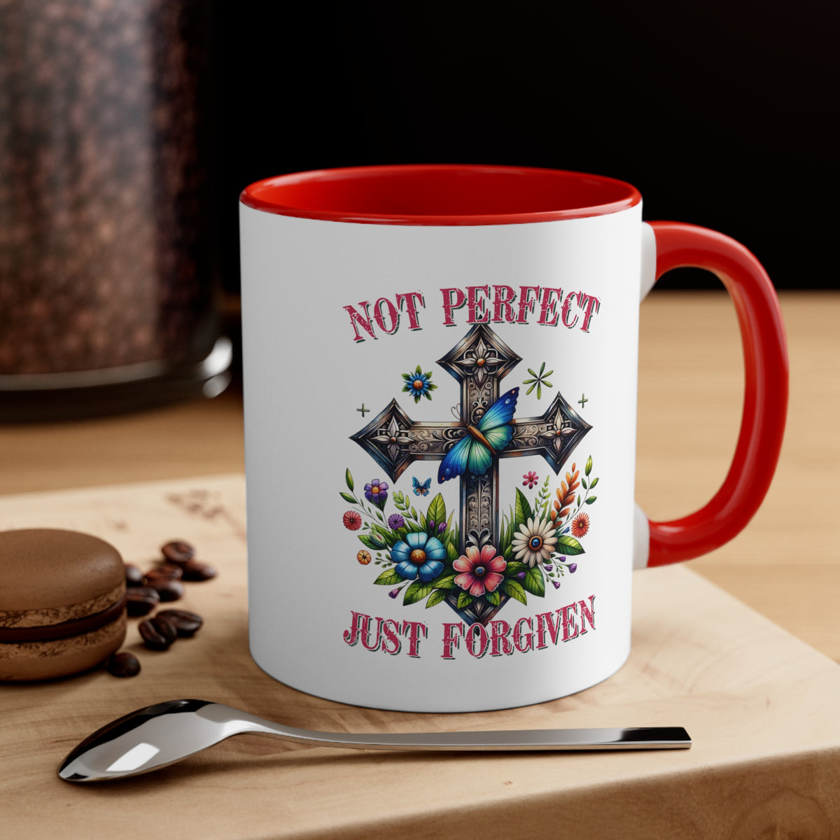 Just Forgiven Accent Coffee Mug, 11oz