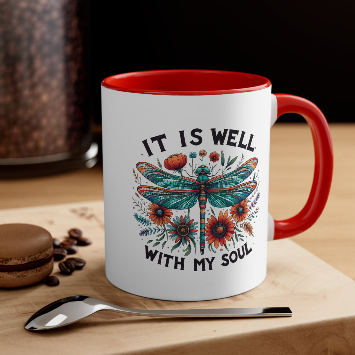 It Is Well Accent Coffee Mug, 11oz