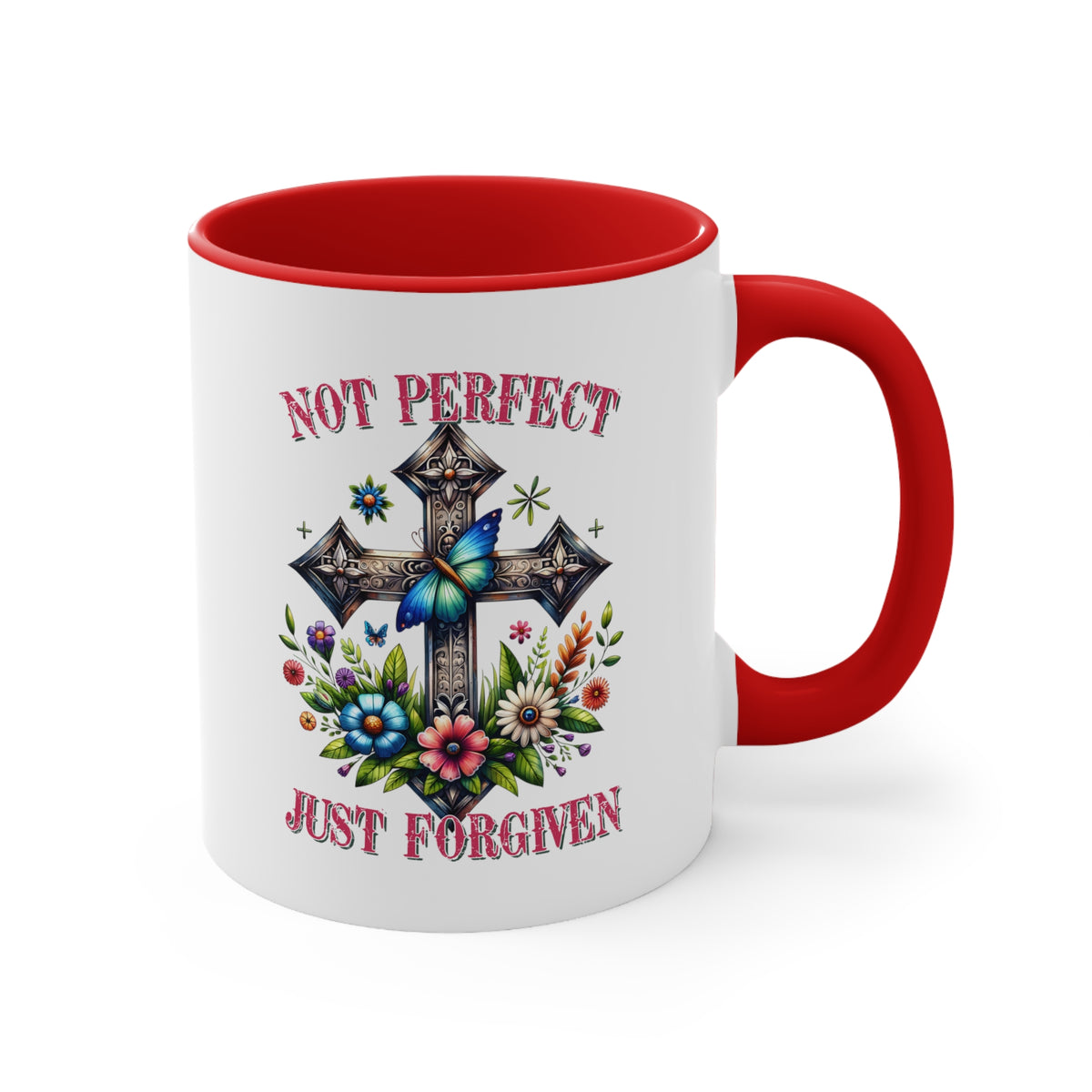 Just Forgiven Accent Coffee Mug, 11oz