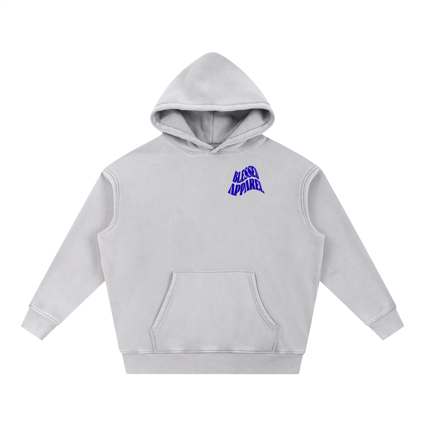 Snow Wash Fleece Oversize Hoodie