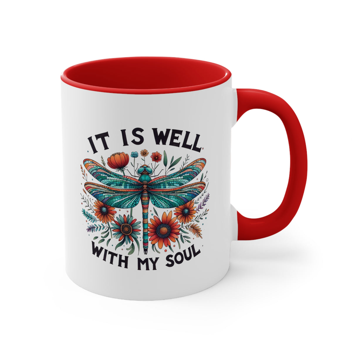 It Is Well Accent Coffee Mug, 11oz