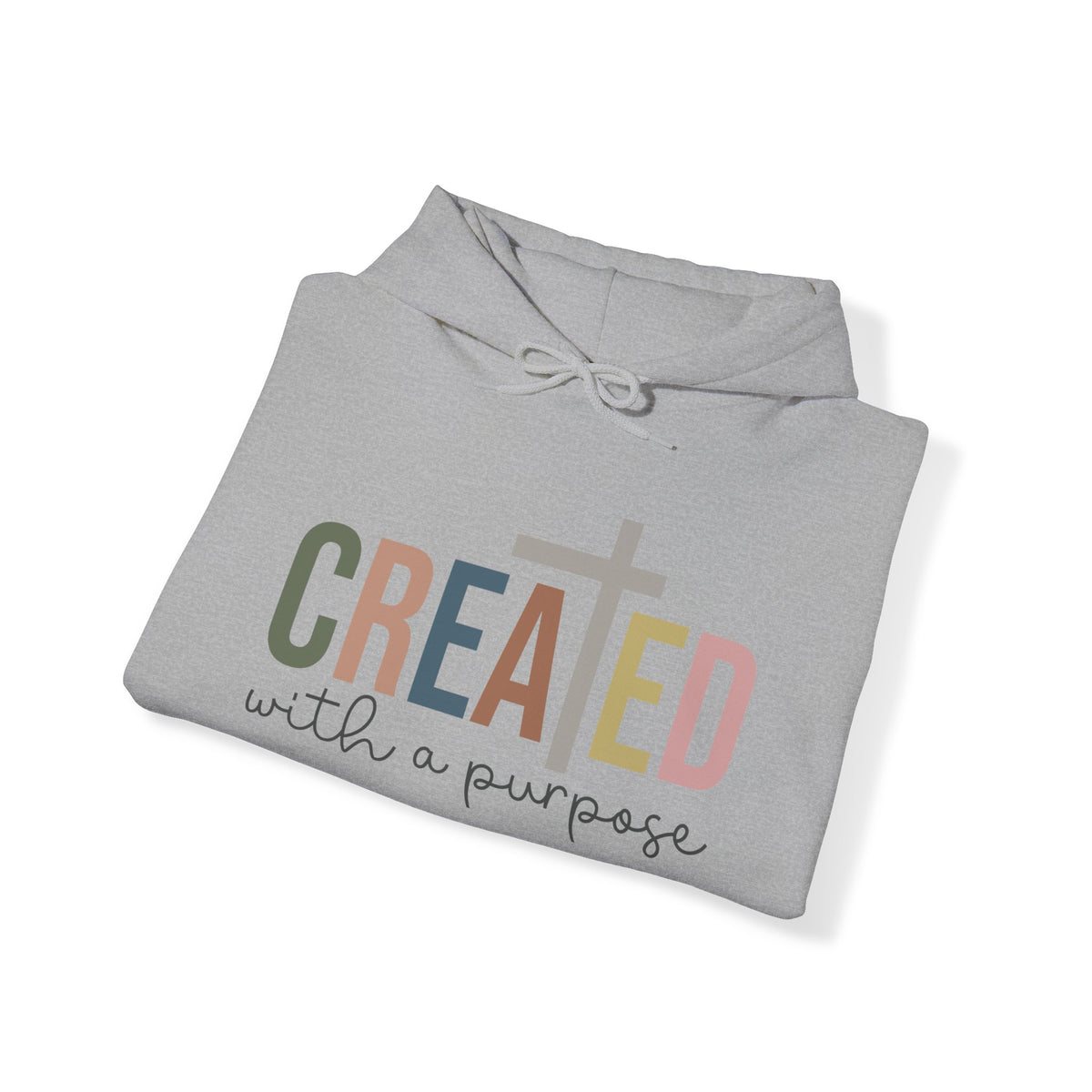 Created With A Purpose Unisex Hooded Sweatshirt