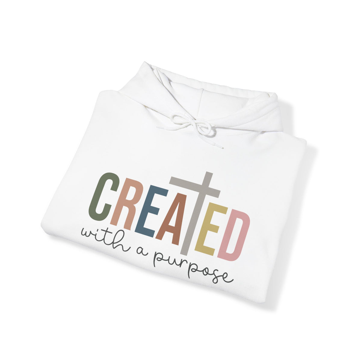 Created With A Purpose Unisex Hooded Sweatshirt