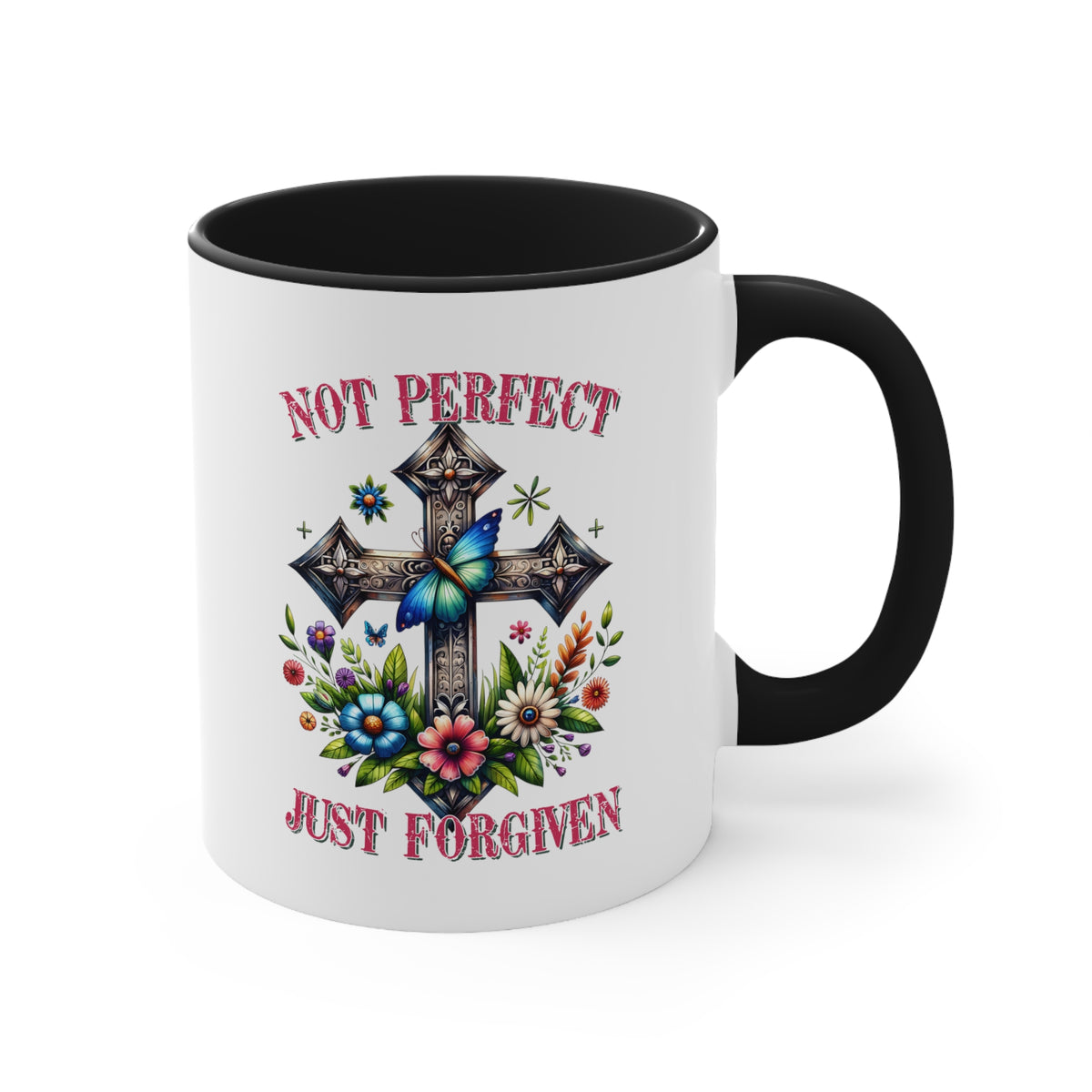 Just Forgiven Accent Coffee Mug, 11oz