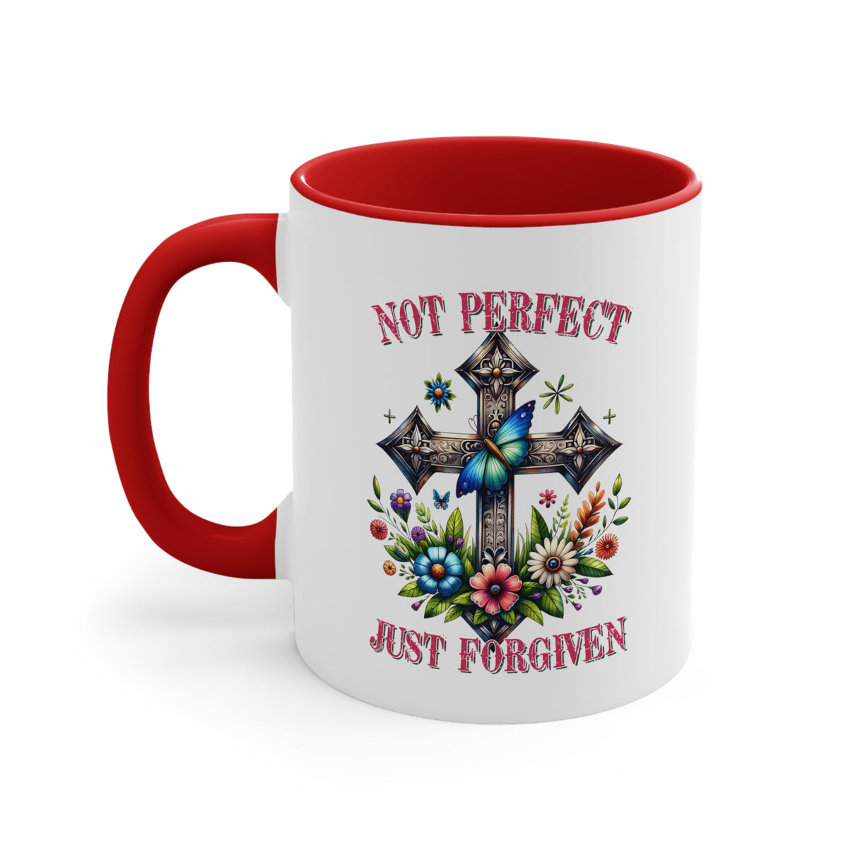 Just Forgiven Accent Coffee Mug, 11oz