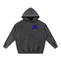 Snow Wash Fleece Oversize Hoodie