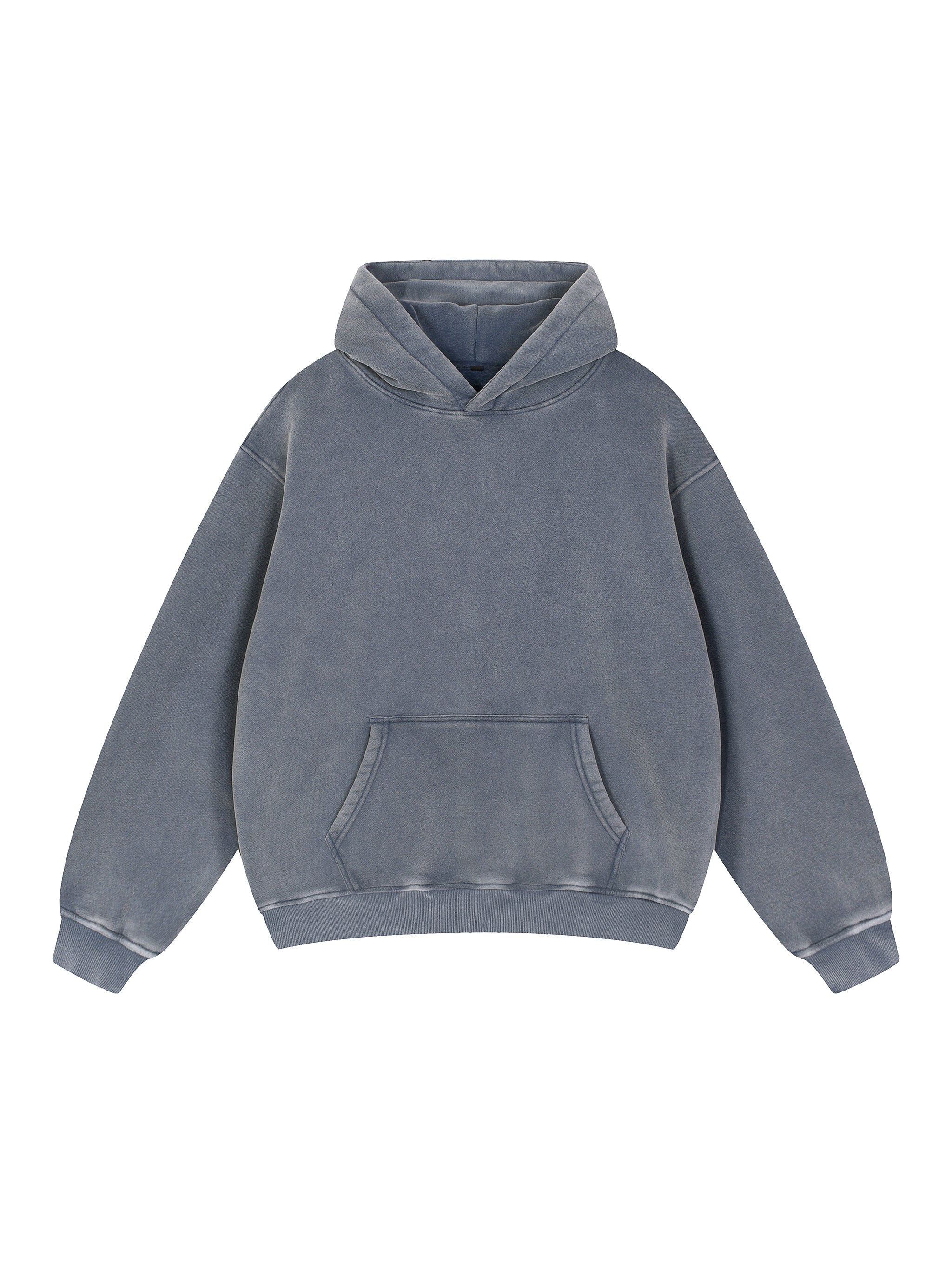 Snow Wash Fleece Oversize Hoodie